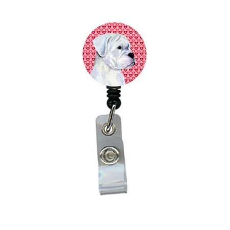 Teachers Aid Boxer Retractable Badge Reel Or Id Holder With Clip TE235607